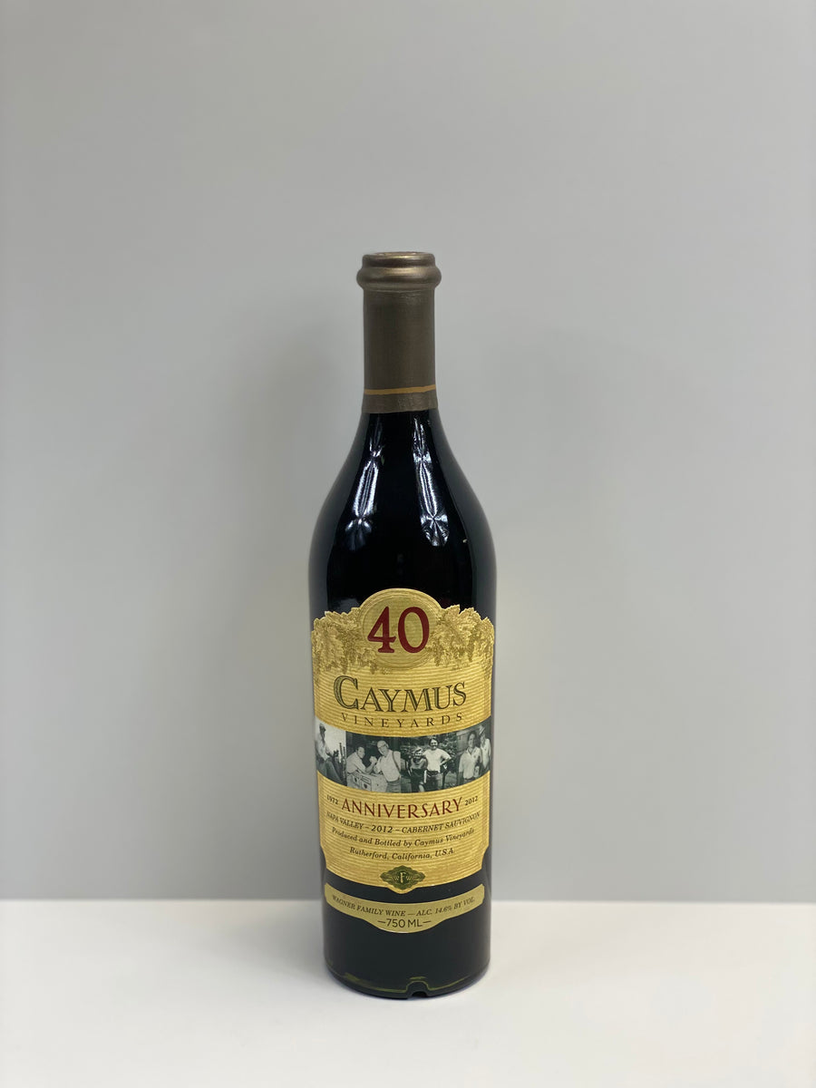 Caymus Vineyards 2012 40周年記念 赤ワイン 750ML Caymus Vineyards Cabernet Sauvignon Napa Valley 40th – Vino