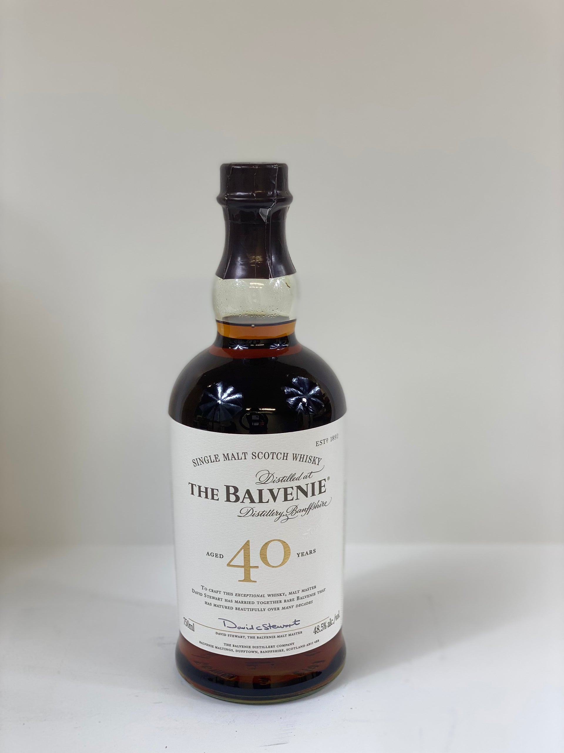 The Balvenie 40 year old