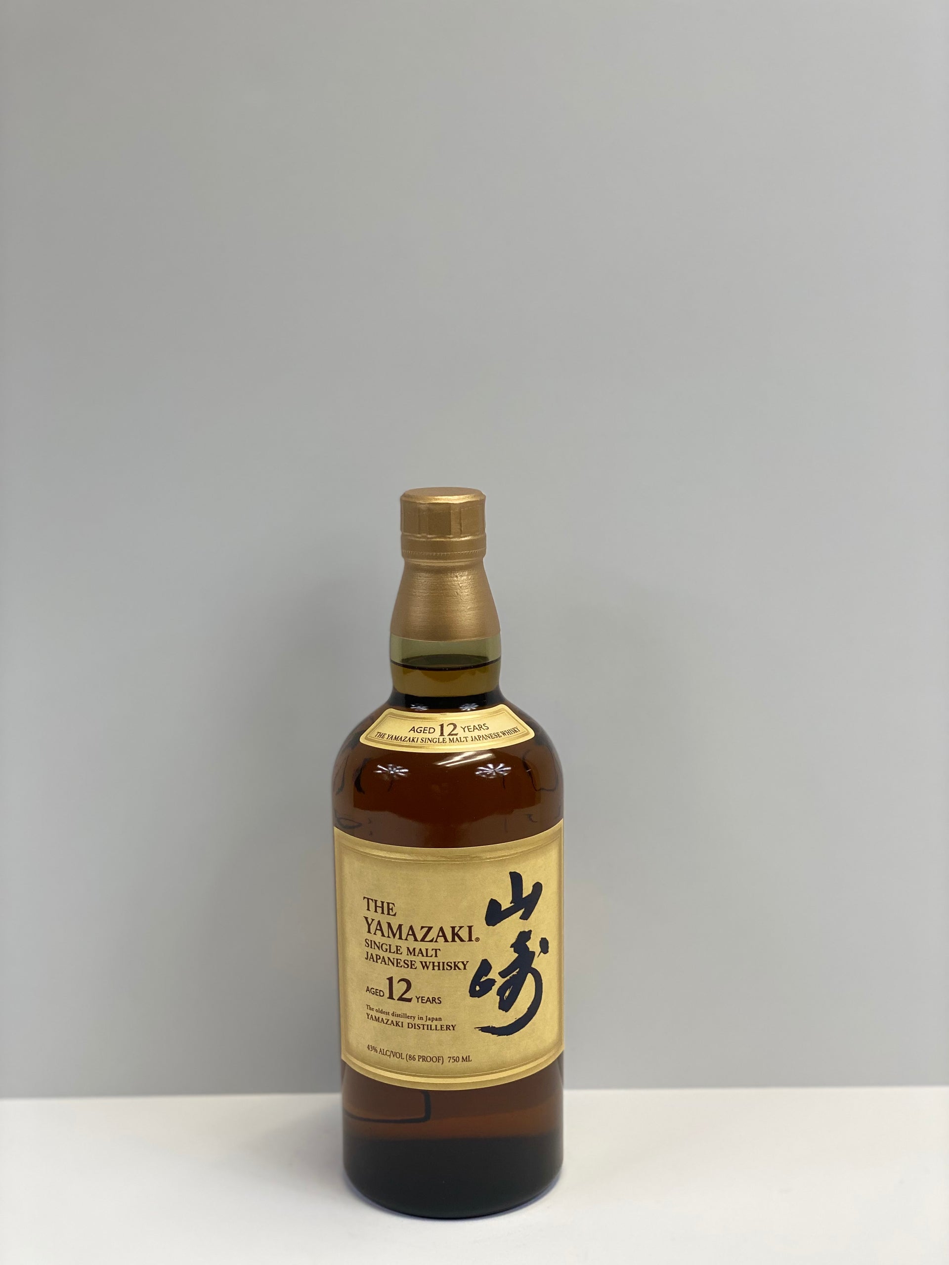 The Yamazaki 12 Years Japanese Single Malt Whisky 750mL